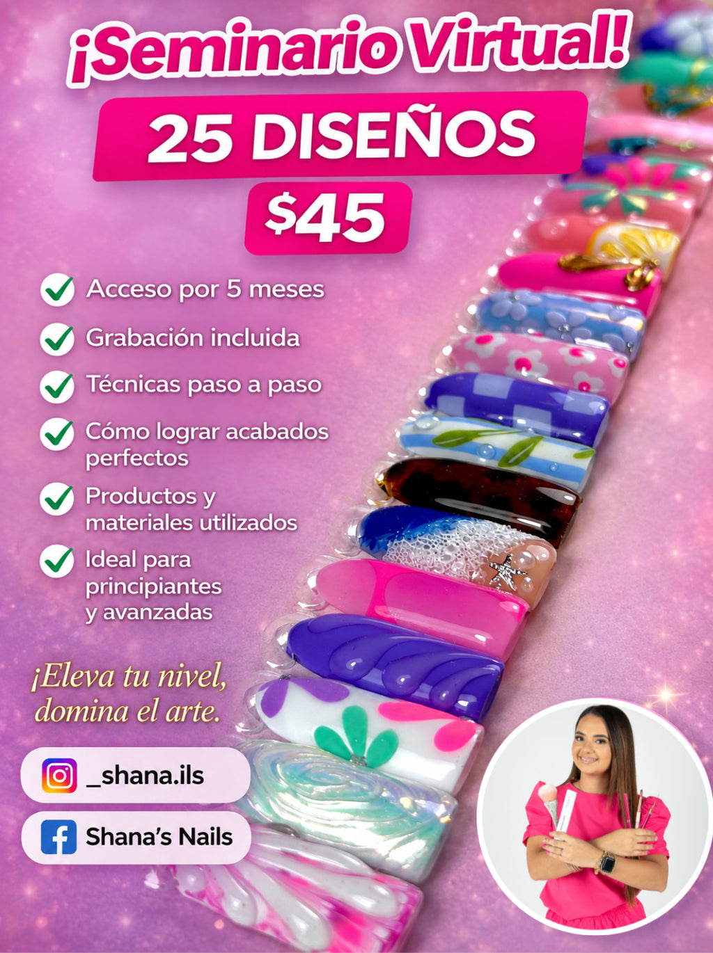 Seminario Virtual de Nail Art