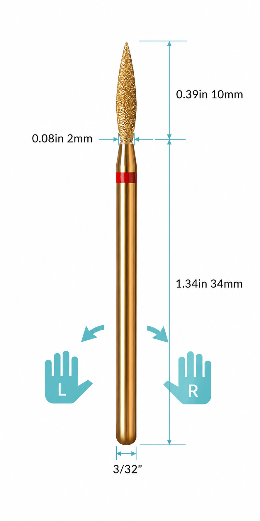Flame Diamond Bit
